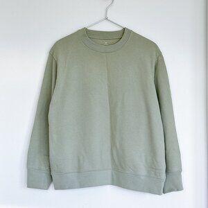 Muji Crewneck Sweatshirt, M, Sage Green, Mint condition